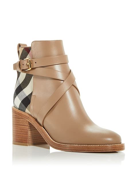 burberry women's new pryle block heel booties|Burberry Women's New Pryle Block Heel Booties .